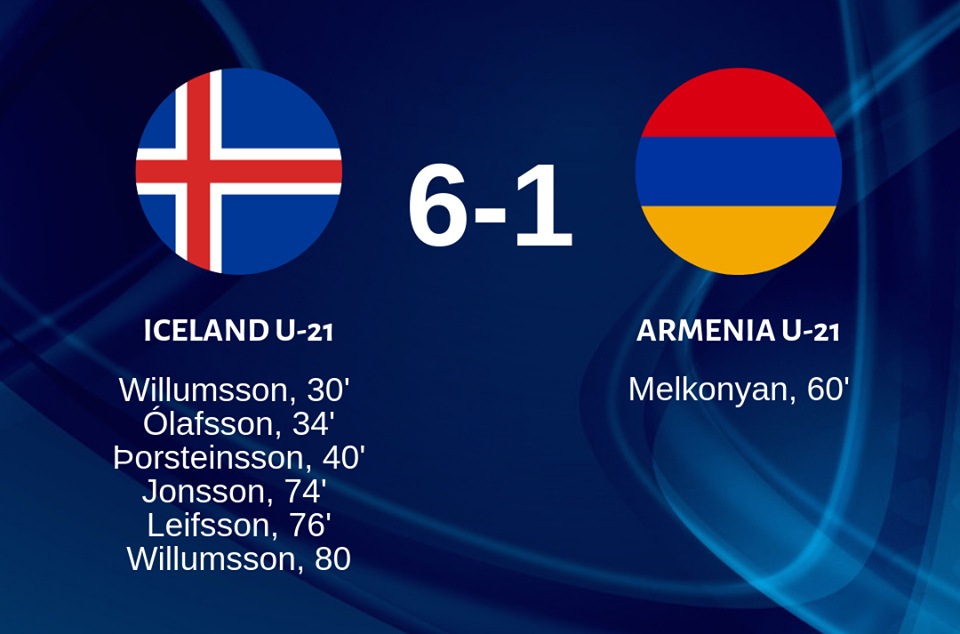 Մ-21. Իսլանդիա – Հայաստան. գոլերը ?