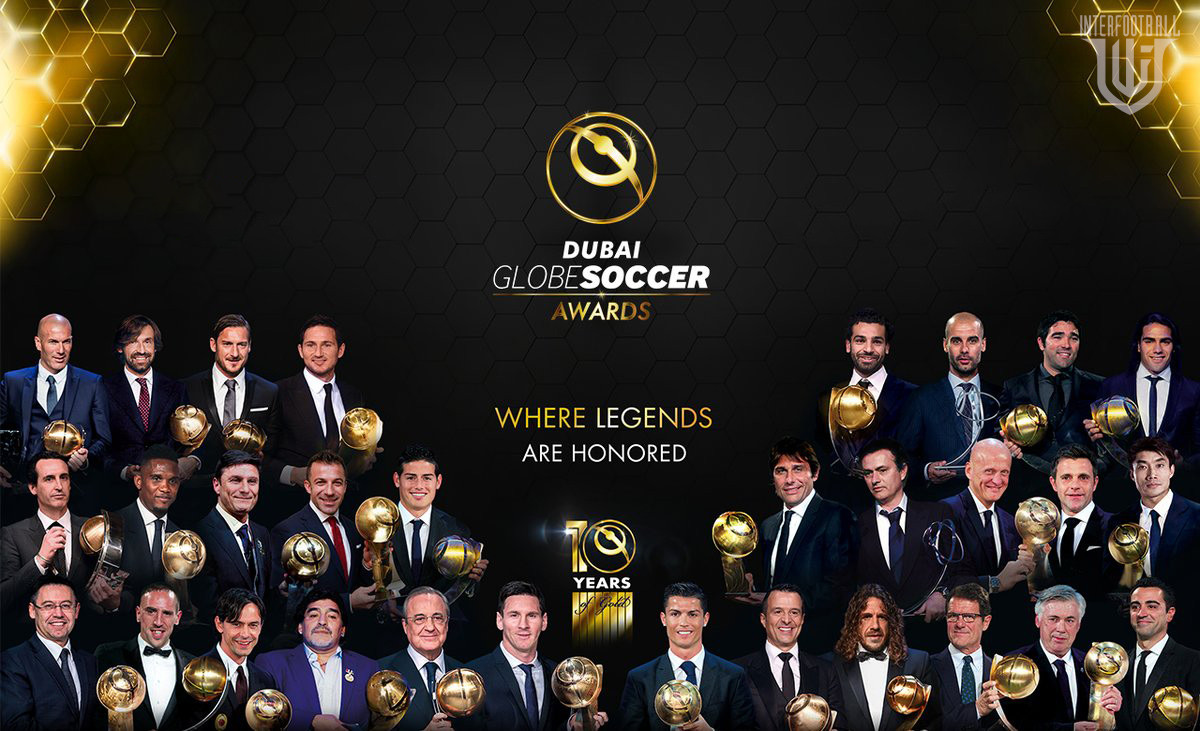 Globe Soccer Awards-ը ներկայացրել է տարվա լավագույն ֆուտբոլիստի հավակնորդներին
