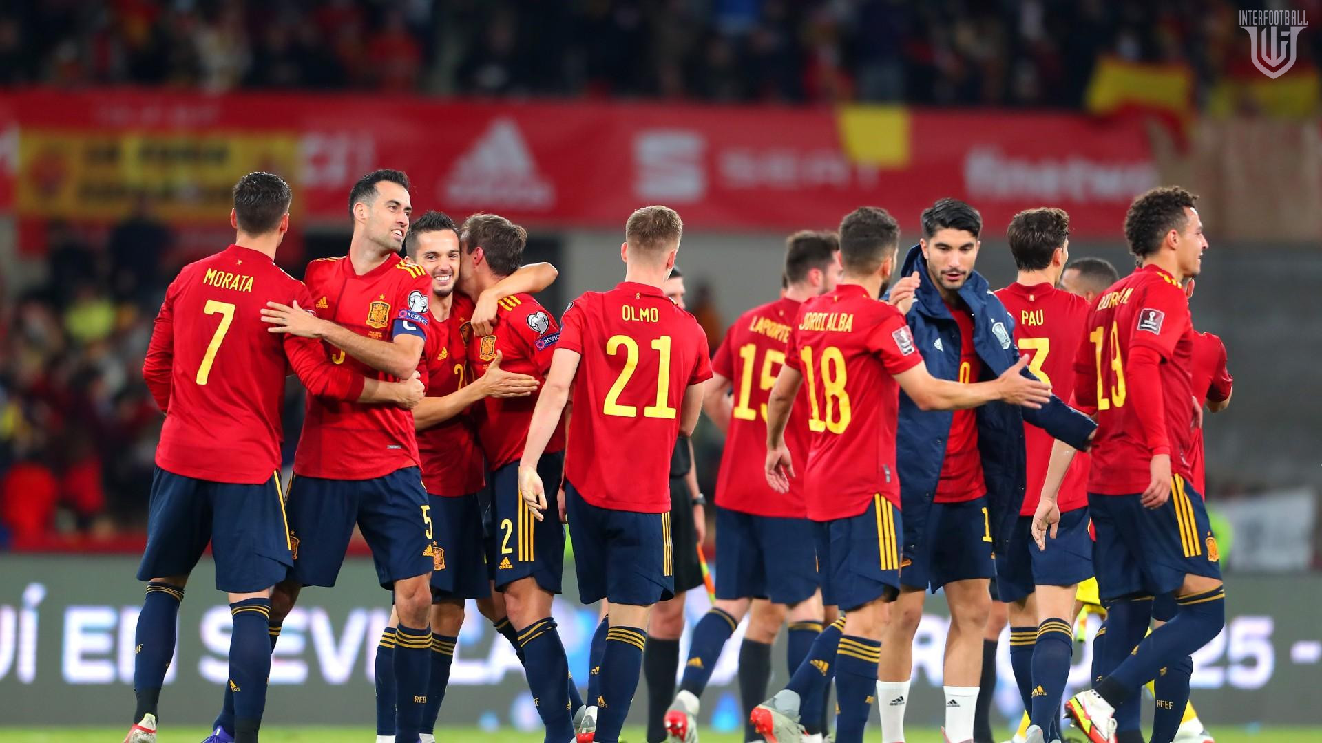 ԱԱ-2022. Իսպանիայի հավաքականի վերջնական հայտացուցակը