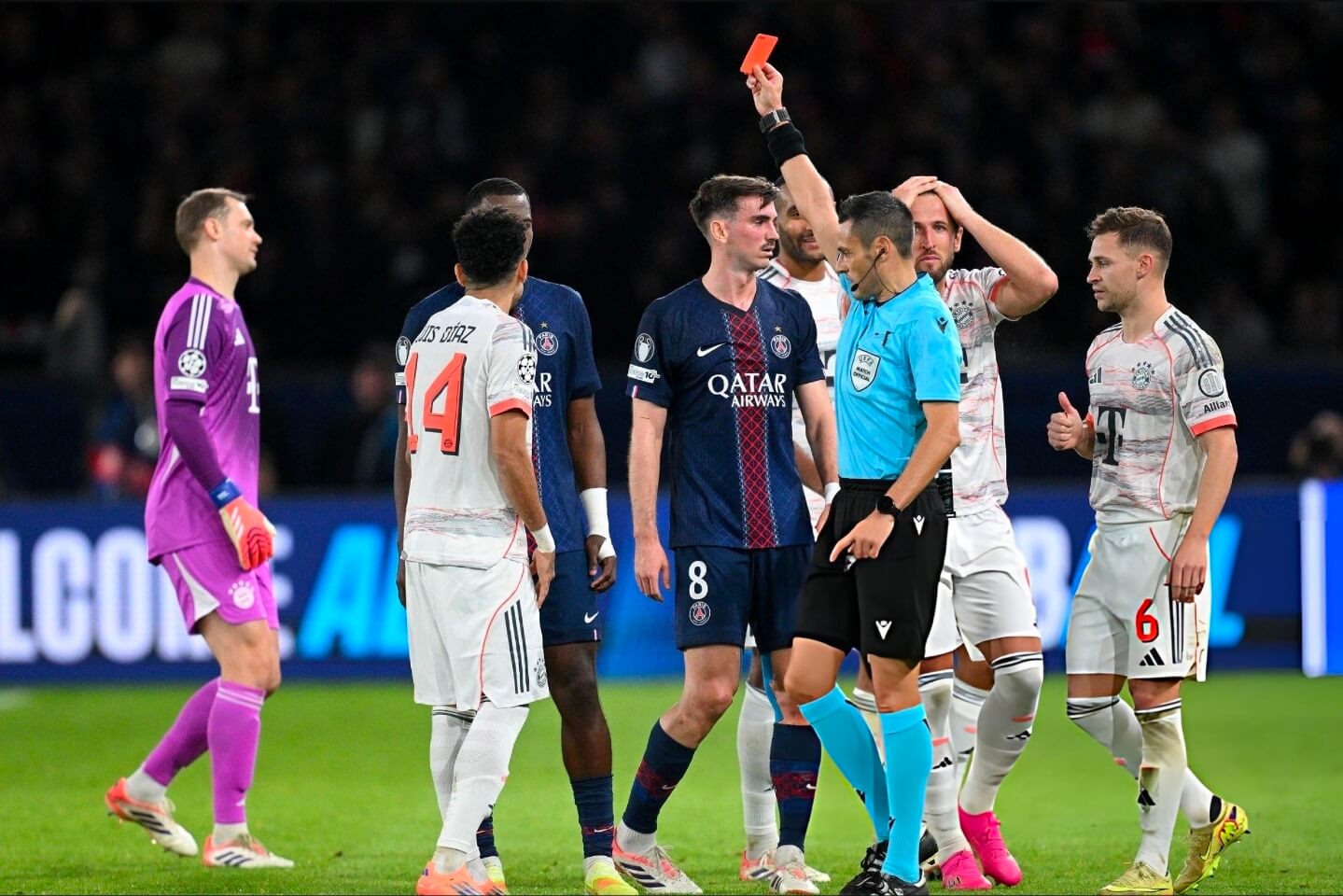 Լուիս Դիասի կոպտագույն խախտումը Հակիմիի նկատմամբ ու կարմիր քարտը🎥