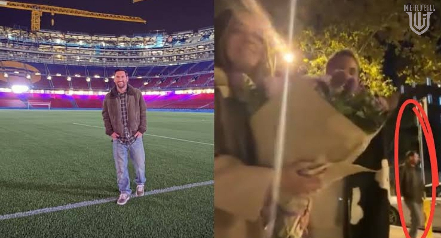 Սիրահար զույգը պատահմամբ նկատել է Բարսելոնայում հանգիստ քայլող Մեսիին 🎥