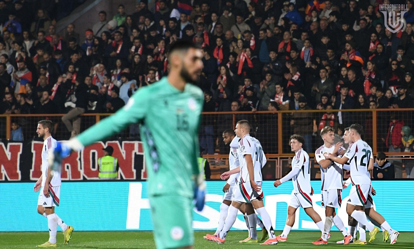 Հայաստանի հավաքականն առաջին կեսից հետո պարտվում է Հունգարիային 🎥