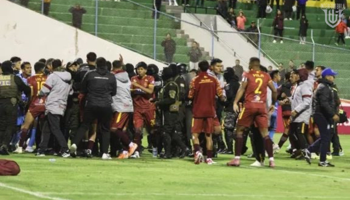 17 կարմիր քարտ, զանգվածային ծեծկռտուք! Բոլիվիայում սկանդալային հանդիպում է կայացել 🎥