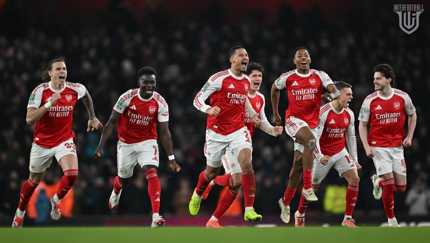 «Արսենալը» 11-մետրանոց թրիլերային հարվածաշարում հաղթեց «Քրիսթալ Փելասին»` դուրս գալով Լիգայի գավաթի կիսաեզրափակիչ 🎥