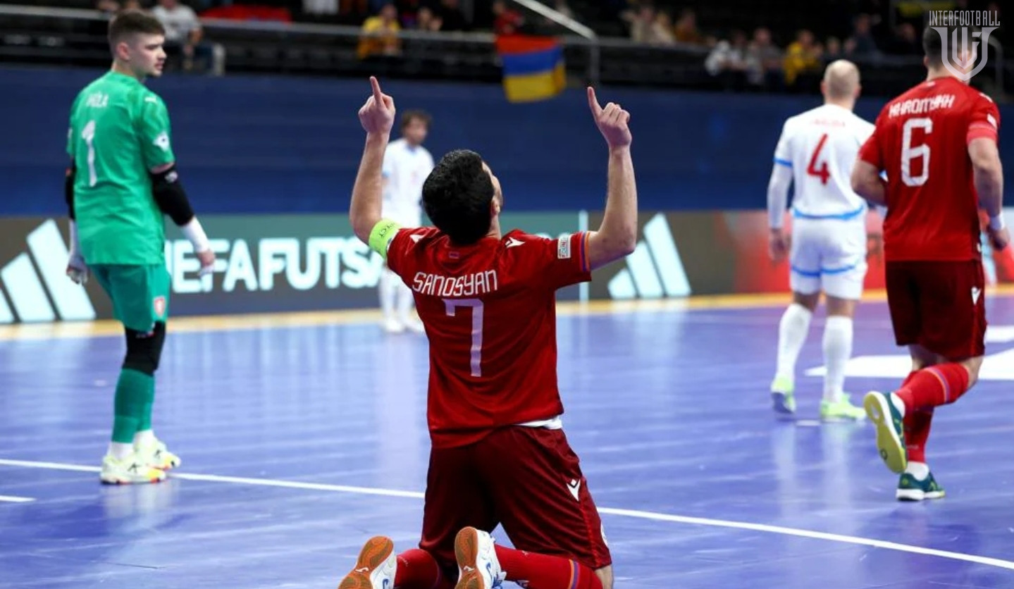 Եվրո-2026. Հայաստանը հաղթում է Չեխիային առաջին խաղակեսից հետո 🎥